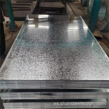 Placa de acero galvanizada enrollada SS400 de 3 mm de espesor